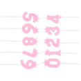 thumbnail image 2 of Digital Number Candles 10Pcs Crown Wax Candle for Birthday Decoration, 2 of 4