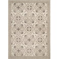 thumbnail image 1 of Chenille Lattice Cream Mat Rug, 1 of 2