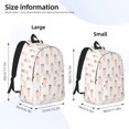 thumbnail image 3 of Yiaed Poodle Dog Print Backpack, Premium Laptop Backpack, Travel Backpack for Women, Lightweight Backpacks, Comfortable Back Pack-Medium, 3 of 5
