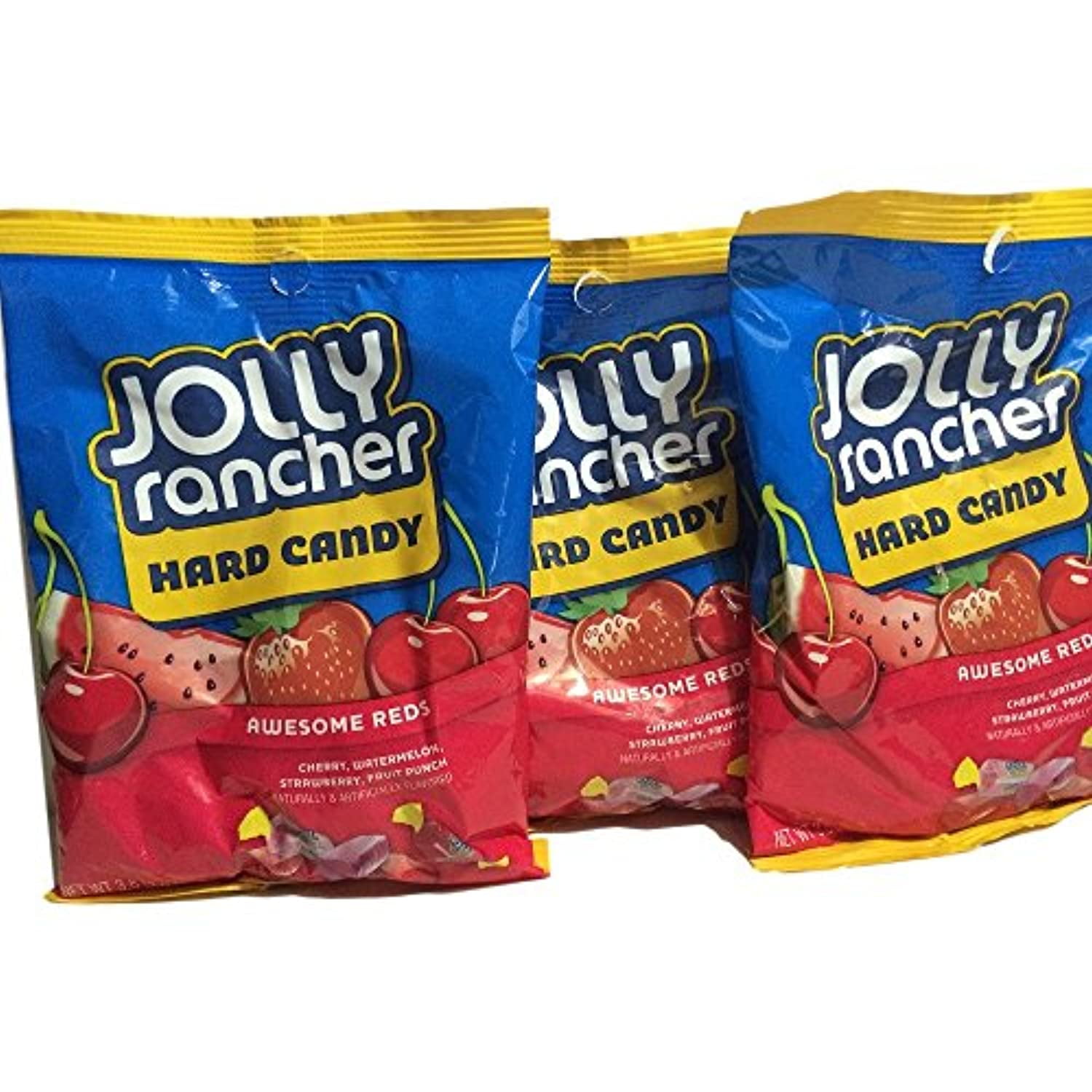 Jolly Rancher Hard Candy Awesome Reds, 3.8 Oz (Pack Of 3) - Walmart.com