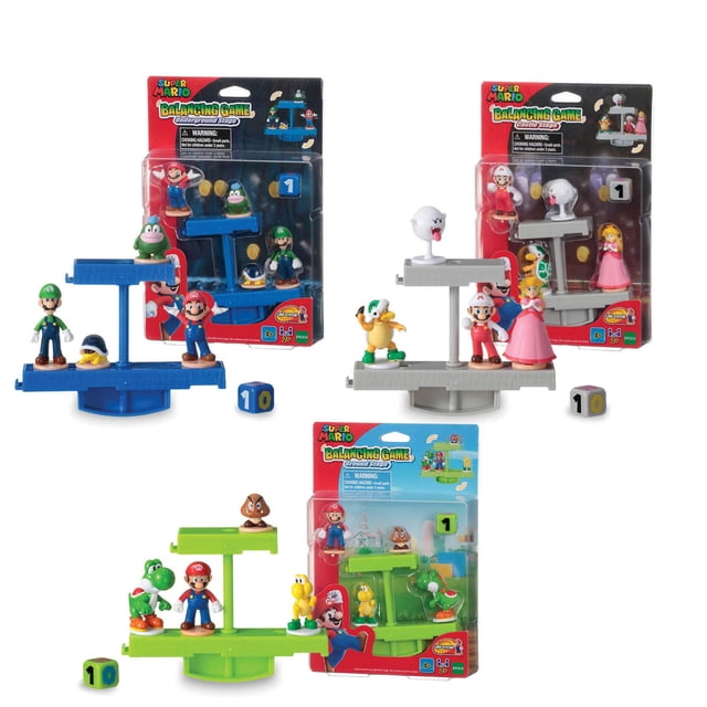 Paquete de juego Epoch Games Super Mario con 12 figuras de acción