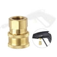 thumbnail image 2 of SIEYIO Pressure Washer Adapter Fitting Quick Disconnect M14 - Machine Fittings Hose Connectors, 2 of 8