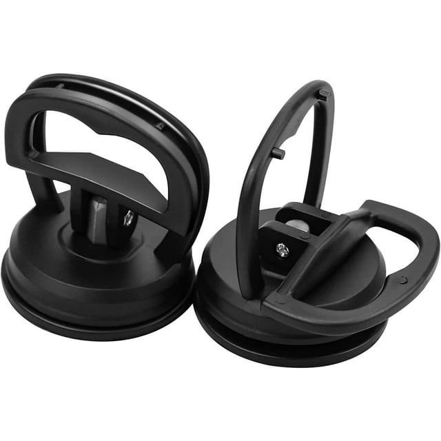 2 ventosas para coche, ventosa de 5,7 cm, reparación de carrocería de coche, extractor de abolladuras, herramienta de eliminación de abolladuras, extractor de abolladuras para azulejos de vidrio de c