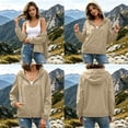 thumbnail image 4 of Turilly Women's Rain Jacket Water Proof Breathable Thin Bicycle Raincoat Travel Cycling Jacket Outdoor Jacket Windbreaker With Hood, 4 of 6