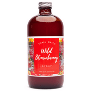 Small Batch Wild Strawberry Syrup