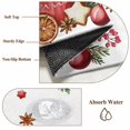 thumbnail image 2 of Christmas Gingerbread Area Rug 3x5 Washable Rug Non Slip Winter Xmas Balls Candy Pine Leaf Large Area Rug Indoor Floor Carpet for Entryway Bedroom Kitchen Living Room Home Office Dining Room Nursery, 2 of 8