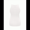 thumbnail image 4 of Camisetas de Maternidad Sin Mangas con Fruncido Lateral Acanalado, Camiseta Básica para el Embarazo XL, 4 of 6