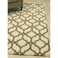thumbnail image 4 of EORC Ivory Hand-Tufted WOOL Contemporary Marla Rug, 7'6 x 9'6-Color:Ivory,Material:Wool, 4 of 5