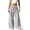 Light Ashy, variant on Women Seersucker Striped Pants Elastic High Waist Drawstring Straight Leg Casual Trousers with Pockets Lightweight Loose Fit Beach Summer Travel Lounge Pants, Light Blue,XL