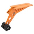 thumbnail image 3 of Pedal de puerta de coche, ángulo ajustable, estable, seguro, conexión apretada, pedal con almohadilla de goma, 700 libras, naranja, 3 of 14