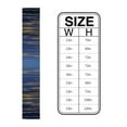 thumbnail image 6 of Table Runner Dresser Scarves 70 Inch Long, Abstract Navy Blue and Golden Texture Linen Dining Table Runners Classic Modern Simplistic Tabletop Scarf for Wedding Holiday Party Kitchen, 6 of 7