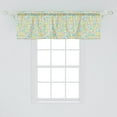 thumbnail image 2 of Ambesonne Numbers Window Valance, Numeral Composition, 54" X 18", Multicolor, 2 of 3