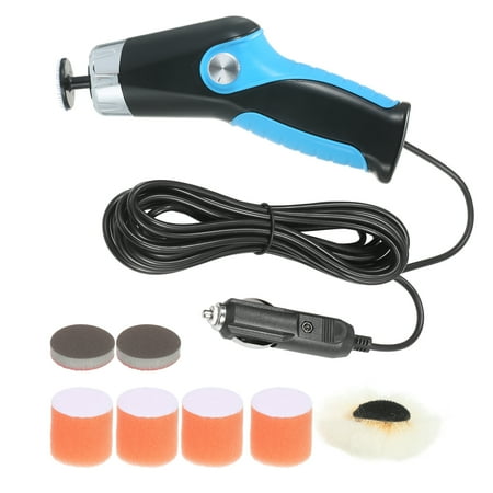 

OWSOO 60W Polishing Machine with Lighter 8500RPM Variable Speed Car Polisher Electric Polisher Cleaning Polishing Waxing Machine Automobile Surface Scratch Tool Scratch Remover Blue