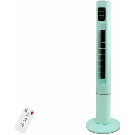 

Portable 47 LCD GREEN Oscillating Standing Tower Fans w/Remote Control Home