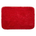 thumbnail image 2 of 62.99 x 90.55 inch Fluffy Rugs, Plush Area Rugs for Home Decor, Furry Dorm Throw Rug Non-Slip Indoor Floor Carpet, Light Red, 2 of 8
