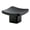 Black, variant on Emtek 86317 Basin 1-1/4" Square Cabinet Knob - Nickel