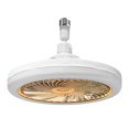 thumbnail image 4 of Ceiling Fans Light Remote Control 3 Color Temperature Smart Ceiling Fan With LED Light E27 Converter Base Home Bedroom Lighting, 4 of 11