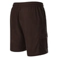 thumbnail image 7 of Men's Corduroy Shorts Casual Elastic Waist Drawstring Lightweight Summer Beach Shorts, 7 of 7