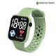 thumbnail image 1 of Reloj de pulsera deportivo con pantalla digital LED para hombres, mujeres, unisex, niños y niñas, regalo para niños, verde matcha, 1 of 5