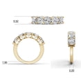 thumbnail image 6 of Timeless Classics 14K Yellow Gold Round Lab Grown Diamond 5-Stone Engagement Wedding Ring - 2.50 CTW (Ring Size :7.5), 6 of 6