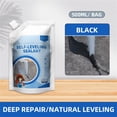 thumbnail image 1 of AHMT Concrete Caulking Adhesive, Self-Leveling Sealant, Heavy-Duty Crack Filler for Driveway, Weather Resistant Concrete Crack Repair, Quick-Drying Sealant for Professionals(Black), 1 of 6