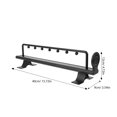 thumbnail image 2 of HEMOTON  Pull Down Closet Rod Hanger Out Pants Rack for Clothing Clothes Black, 2 of 8