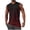 Red-1, variant on QSAWXQZ Men's Striped Color Block Tank Top Crew Neck Sleeveless Athletic Summer Beach Casual Pullover Shirt for Summer XL