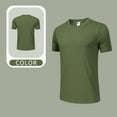 thumbnail image 7 of Sopiago Mens Casual Slim Fit Short Sleeve Crew Neck T-Shirts Soft Lightweight T Shirts Men AG,XXL, 7 of 7