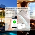 thumbnail image 3 of yeacher WiFi Smart Plug with Voice Control, Remote App Management, Timer Function, and Anti-Theft Feature for Home Automation (4-Pack, 110V), 3 of 6