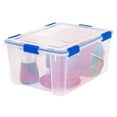 thumbnail image 6 of Ziploc 60-Quart (15 Gallon) WeatherShield Storage Box, clear, 4-Pack, 6 of 10