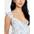 thumbnail image 3 of No Boundaries Maxi Dress with Flutter Sleeves, Women's XXS-XXL, 3 of 4