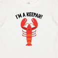 thumbnail image 4 of Inktastic Lobster Funny Im a Keepah Boys or Girls Baby T-Shirt, 4 of 5
