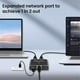 thumbnail image 2 of 5 Port Gigabit Ethernet Switch with USB Power Cable, 1000Mbps Ethernet Splitter 1 to 4 Out , for Cat 5/5E/6/7/8, 2 of 5