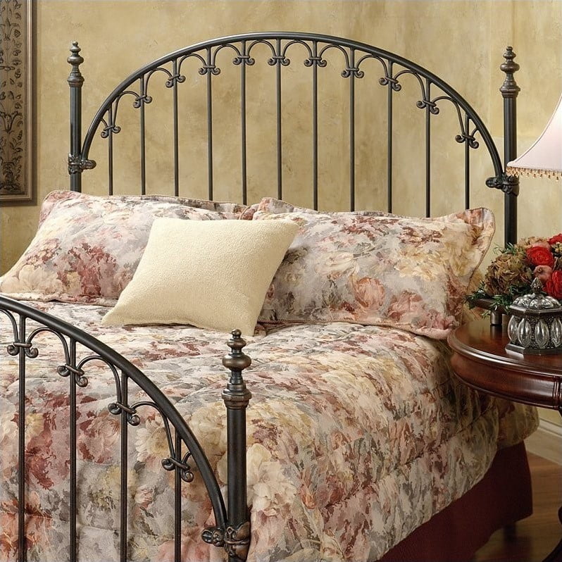 Hillsdale Kirkwell Metal Headboard in BronzeKing