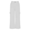 thumbnail image 4 of Wensltd Summer Women Straight Pants Baggy Thin Lounge Pants Comfy, 4 of 6