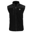 thumbnail image 2 of Men's Cutter & Buck  Black San Jose State Spartans Big & Tall Cascade Eco Sherpa Fleece Full-Zip Vest, 2 of 3