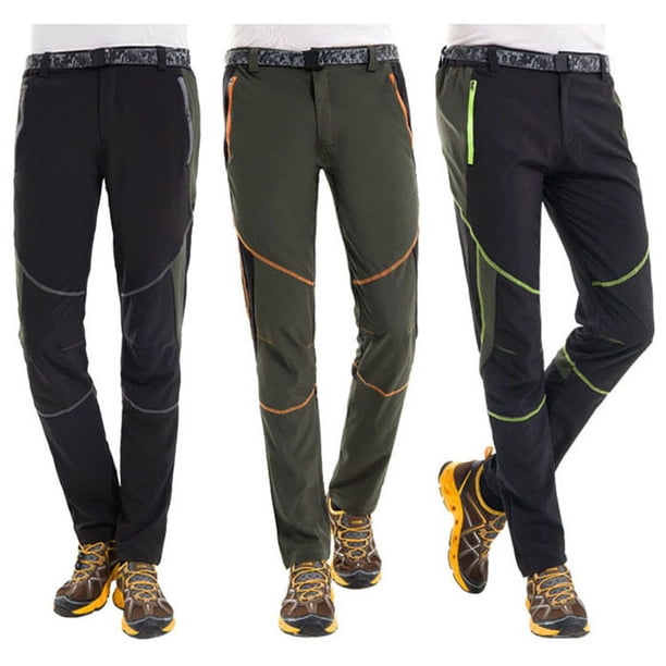 Pantalones de secado rápido para parejas, pantalones largos ultrafinos elásticos de verano para mujer, ajustados, para montañismo, de secado rápido, para deportes al aire libre, de talla