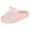 Pink, variant on Jessica Simpson Girls Slip-On Clogs - Fuzzy Comfy Warm Memory Foam Sherpa Slippers with Satin Bow