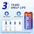thumbnail image 5 of Dog Collar Batteries by PKCELL, 20 Pack 6V Akaline Battery - 4LR44, PX28A, A544, K28A, V34PX, 5 of 6