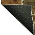 thumbnail image 3 of Addison Rugs Premium Machine Washable Mayfield  Brown 3' x 5' Rug, 3 of 6