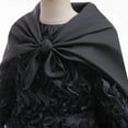 thumbnail image 5 of Girls Black Witch Costume Dress with Cape Hat Female Halloween Cosplay Outfits for 7-8Y, 5 of 8