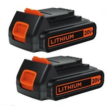 Vanon 2Pack LBXR20 3.00Ah 20V MAX Lithium Ion Battery for Black & Decker LCS1620 LDX220 LBX20