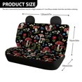 thumbnail image 4 of Uourmeti Vintage Mushroom Floral Cushion Protector Covers for Men, 2 Pack Car Rear Seat Covers Washable Non-Slip Universal Seat Cover Sets, 4 of 7