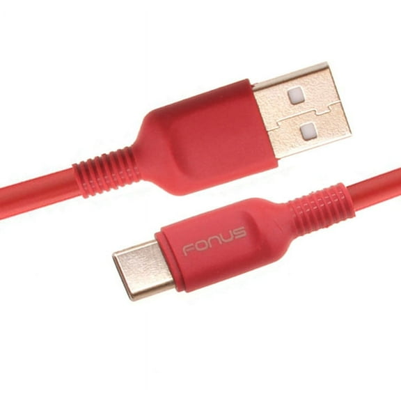 6ft USB-C Cable for Samsung Galaxy Z Fold5/Flip5 Phones - Red Charger Cord Power Wire Type-C K7L Compatible With Galaxy Z Fold5/Flip5
