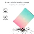 thumbnail image 2 of Dteck Case for Apple iPad 9th Generation 10.2" (2021), iPad 8th Gen 2020 Shockproof Slim Rubber iPad 7th Gen 10.2" 2019 Case Ultra-Thin Lightweight Back Protective TPU Cover,Pink+Green, 2 of 4