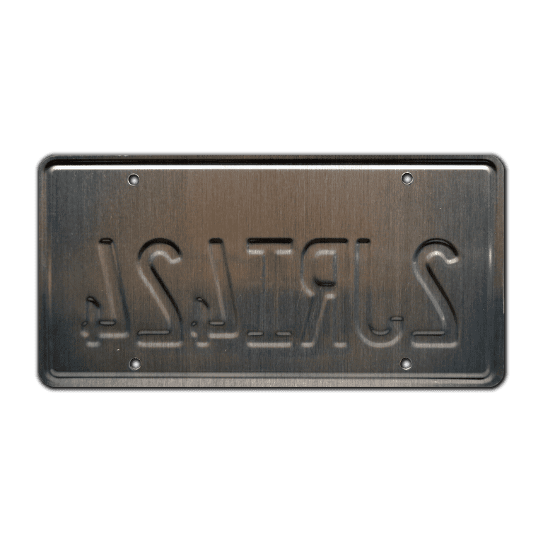 The Fast and the Furious | 2JRI424 + 3NTQ305 | Metal Stamped