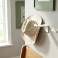 thumbnail image 4 of Adhesive Hat Hooks for Wall, 2.76 Inch ABS Plastic Cowboy Hat Rack Baseball Cap Storage Hook, Durable Hat Organizer Hat Display Hangers for Home Bedroom Wall Door Closet Decoration, 4 of 4