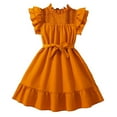 thumbnail image 1 of Robes pour Filles Robe Mignonne Robe d'Anniversaire pour Filles Robe de Princesse d'Été Vêtements pour Bébé Fille Nouveau-Né 12 Ans Mode Filles, 1 of 9
