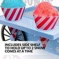 thumbnail image 6 of Nostalgia SCM525BL Vintage Snow Cone Maker, Blue, 6 of 6