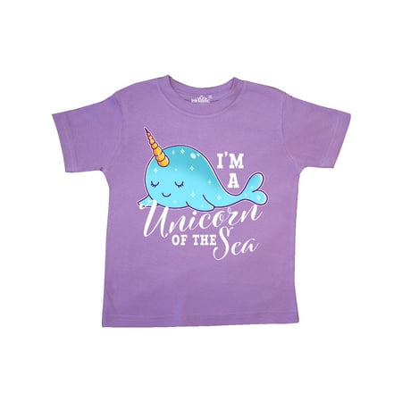 

Inktastic Cute Narwhal I m a Unicorn of The Sea Gift Toddler Toddler Girl T-Shirt